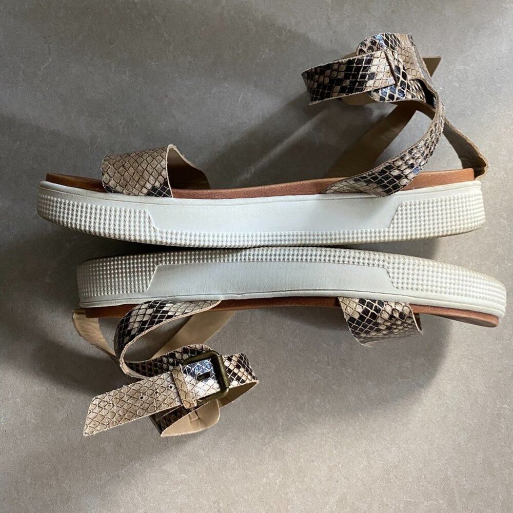 MIA Melvina Faux Snakeskin Strappy Sandal sz 9 - Picture 4 of 9